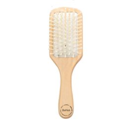 Natural Wooden Detangling Hair Brush - Default Title