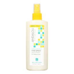 Andalou Naturals Perfect Hold Hair Spray Sunflower and Citrus - 8.2 fl oz - 785212