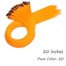 HAIRRO 53 Colored Clip-In One Piece For Ombre Hair Extensions Pure - P1B/30 2D