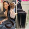 Malaika 40inch Straight Remy Hair Bundles Brazilian Hair Remy Human - 36inches