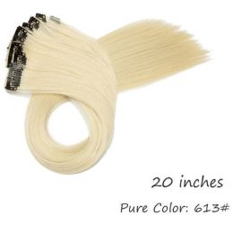 HAIRRO 53 Colored Clip-In One Piece For Ombre Hair Extensions Pure - P4/24 bleach blonde