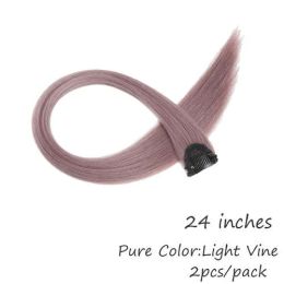 HAIRRO 53 Colored Clip-In One Piece For Ombre Hair Extensions Pure - #27 Light Vine