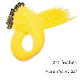 HAIRRO 53 Colored Clip-In One Piece For Ombre Hair Extensions Pure - P1B/27 2C