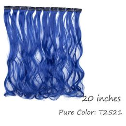 HAIRRO 53 Colored Clip-In One Piece For Ombre Hair Extensions Pure - #5 T2521