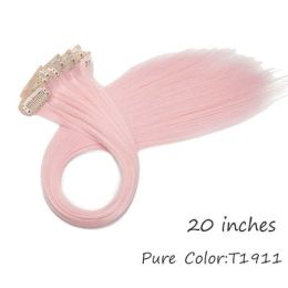 HAIRRO 53 Colored Clip-In One Piece For Ombre Hair Extensions Pure - 1B/27HL T1911