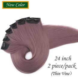 HAIRRO 53 Colored Clip-In One Piece For Ombre Hair Extensions Pure - P6/613 Thin Vine