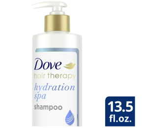 Dove Hydrating Shampoo;  Hair Therapy with Hyaluronic Serum for Dry Hair;  13.5 fl oz - Dove