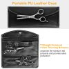 Professional Hair Cutting Scissors Set Hairdressing Salon Barber Shears Scissors - Silver