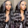 30 Inch Body Wave Lace Front Wig 34 38 40inch Long Human Hair Wig 13x4 - T27/30/4 - 12INCHES-180%