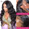 30 Inch Body Wave Lace Front Wig 34 38 40inch Long Human Hair Wig 13x4 - T27/30/4 - 32INCHES-150%