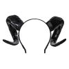 Halloween Horn Headband Dress Up Props Party Hair Accessories - Black