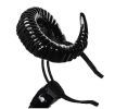 Halloween Horn Headband Dress Up Props Party Hair Accessories - Black