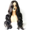 African cross-border wig women's long curly hair; European and American fashion chemical fiber hair; large wavy long hair  - black