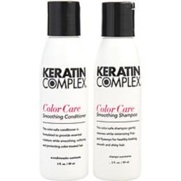 Keratin Complex By Keratin Complex Keratin Color Care Smoothing Shampoo & Conditioner Duo 3 Oz X 2 (new White Packaging) For Anyone