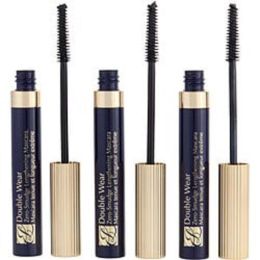 Estee Lauder By Estee Lauder Double Wear Zero Smudge Lengthening Mascara Trio - # 01 Black 3x--6ml/0.24oz For Women