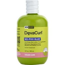 Deva By Deva Concepts No Poo Blue Anti-brass Zero Lather Curl Cleanser 12oz (packaging May Vary) For Anyone