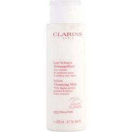 Clarins By Clarins Velvet Cleansing Milk With Alpine Golden Gentian & Lemon Balm Extracts  --200ml/6.7oz For Women