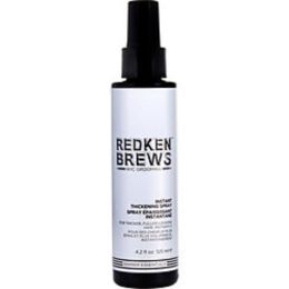 Redken By Redken Redken Brews Instant Hair Thickening Spray 4.2 Oz For Men