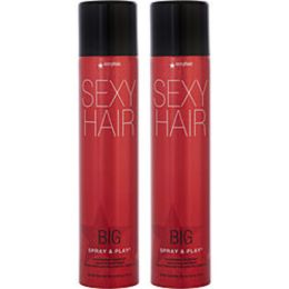 Sexy Hair By Sexy Hair Concepts Big Sexy Hair Spray And Play Volumizing Hair Spray 10 Oz Duo (packaging May Vary) For Anyone